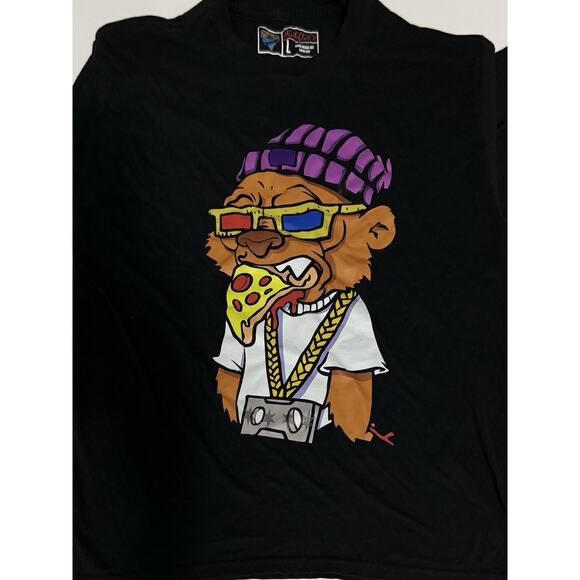 Undecided Graphic T-Shirt Men's Size Large Short Sleeve Black - Picture 1 of 5